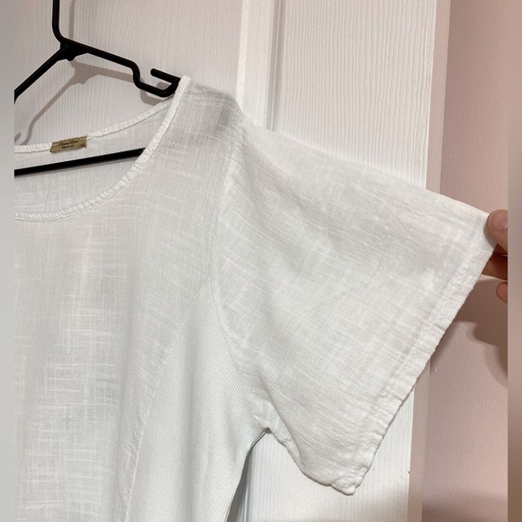 Beyond Capri Sheer Floral Swimsuit Coverup Boho Coastal Beachy Dress One Size - Picture 3 of 15